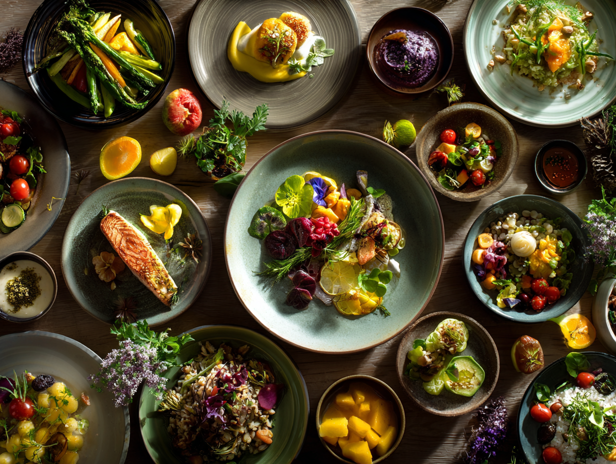 Різноманітні здорові страви